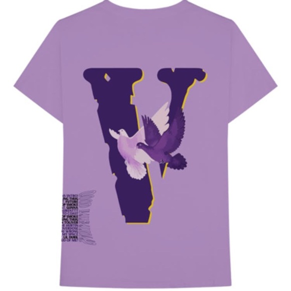 🚫SOLD Nav x Vlone Good Intentions Purple Dove - Picture 2 of 3